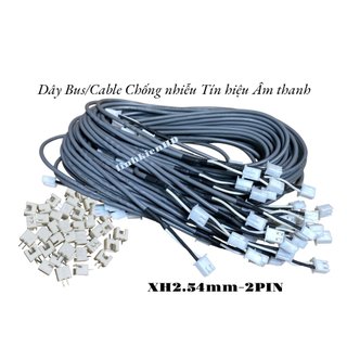 Dây tín hiệu âm thanh, dây bus, cable nối xh2.54-2p dài 10cm 20cm, 30cm, 40cm, 50cm