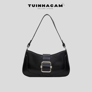 Túi kẹp nách nữ Tuinhacam túi xách nữ đeo chéo, đeo vai đa năng vintage thời trang Hàn Quốc - TNC112a