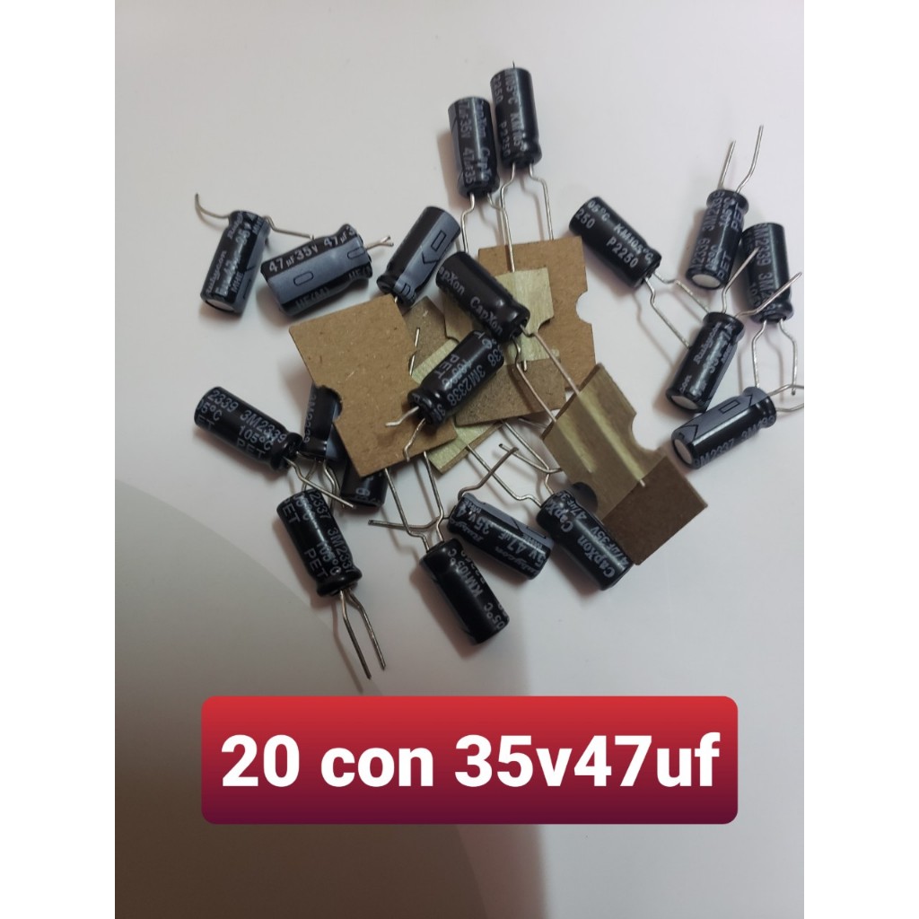 Tụ  hóa 35V-100uf,47uf,220uf,270uf,330uf,560uf,1000uf,2200uf,1800uf.