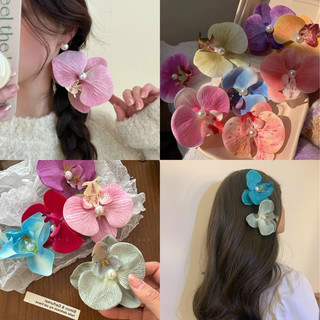 Kẹp Tóc Hoa Lan Hồ Điệp Đủ Màu Ngọt Ngào Tặng Bạn Gái - VN98 Flowers