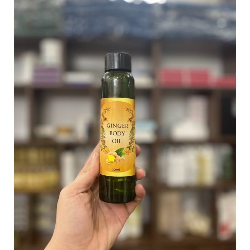 Tinh dầu massage body Gừng &Gậy gỗ 20Bi | Tinh dầu gừng massage (200ml &750ml)