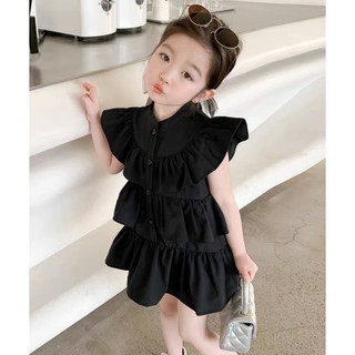 Váy e bé gái cánh tiên nhiều tầng cho bé từ 8-20kg