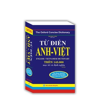 Sách - từ điển anh - việt trên 145.000 mục từ và định nghĩa - tái bản