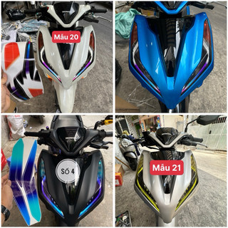 Decal Dán Đèn Demi Vario 2018-2025 Decal Chống Thấm Nước