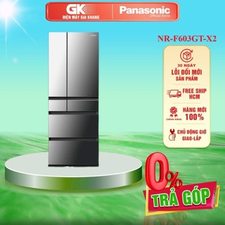 Nr-f603gt-x2 - tủ lạnh panasonic inverter 589 lít f603gt-x2 - bảo hành chính hãng