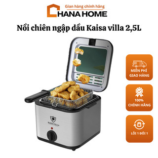 Nồi chiên ngập dầu KAW Kaisa Villa JD8041 công suất 1000W dung tích 2.5l, bảo hành chính hãng