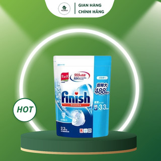 Bột rửa bát Finish Nhật Bản 2.2 KG Bột rửa chén Finish tiện lợi chuyên dùng cho máy rửa bát
