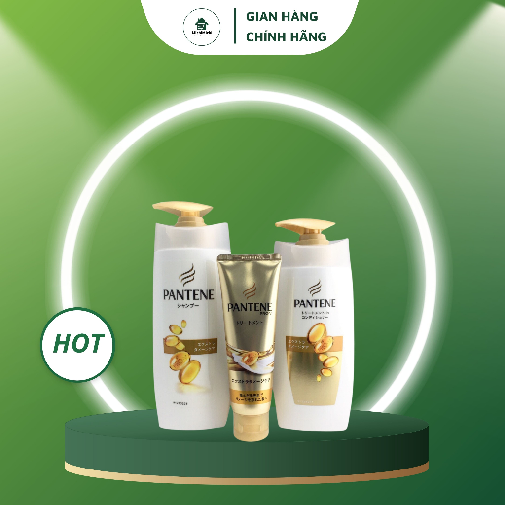 Cặp dầu gội pantene 300ml + tuýp ủ