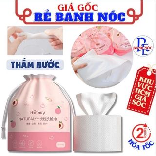 Khăn Mặt Khô Đa Năng Dùng 1 Lần Animerry - Khăn Giấy Đa Năng, Khăn Lau Mặt 100% Cotton Dùng Lau Khô , Lau Ướt Tiện Dụng
