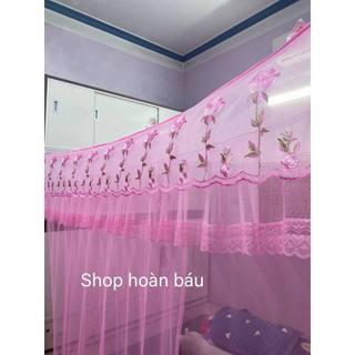 Màn mắc dây loại đẹp, mùng dây 4 góc, chống muỗi, Chống côn trùng, mùng có cừa và mùng không cử