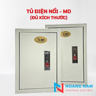  Tủ Điện Thép Nổi Khóa Bật Sơn Tĩnh Điện MD - Vỏ Tủ Điện Công Nghiệp Các Loại Không Dỉ Dày Dặn Sơn Tĩnh Điện 