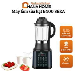 Máy làm sữa hạt đa năng SEKA E400 1750ml , máy làm sữa đậu nành, chính hãng, bảo hành 24 tháng.