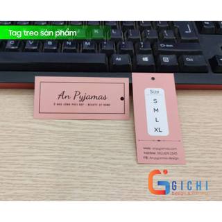 2000 TAG TREO, THẺ BÀI, THẺ TREO QUẦN ÁO -  THIẾT KẾ THEO YÊU CẦU - GICHI Disign & Printing