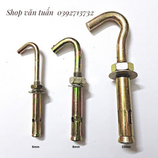 Nở sắt móc 6mm ,8mm , 10mm
