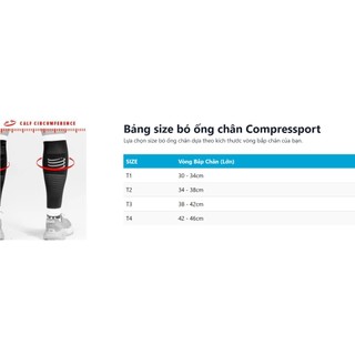 Bó bắp chân Compressport Calf Compression Sleeves R2V2 Flash