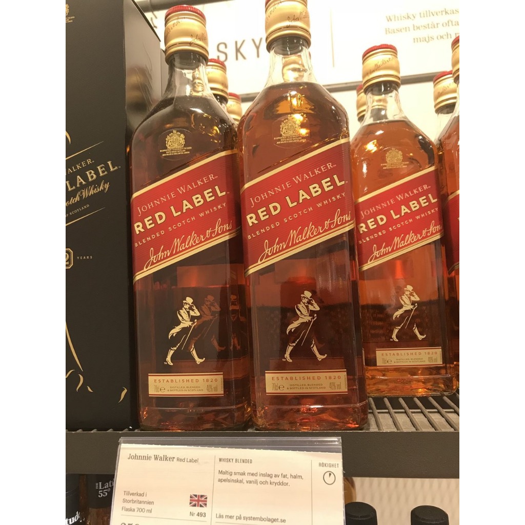 Rư.ợ.u Johnnie Walker Red Label 700ml [ SHIP NHANH ]