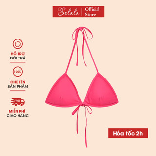 Áo Bra Selala Coton Mềm Thiết Kế Thắt Dây Sexy Mút 1cm BS13