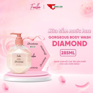 Sữa tắm nước hoa cao cấp FOELLIE Hàn Quốc, sữa tắm trắng da, lưu hương lâu 285ml