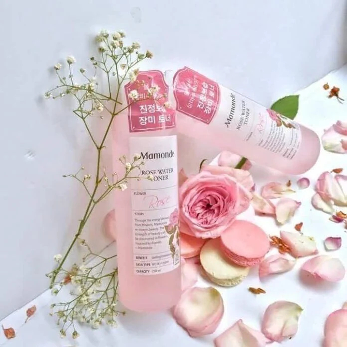 Nước Hoa Hồng Toner Mamonde Rose Làm Sạch Dầu Nhờn Và Ngăn Ngừa Mụn 250ml