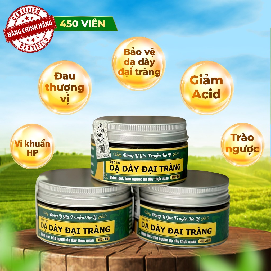 Dạ Dày - Tá Tràng Họ Lê hỗ trợ trào ngược, nóng rát thượng vị, acid ợ hơi