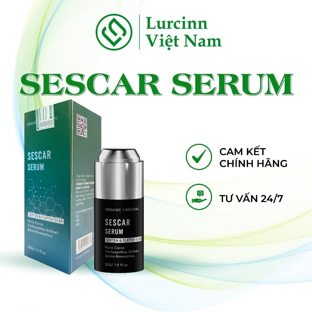 Tinh Chất Phục Hồi Lurcinn Sescar Serum 30g