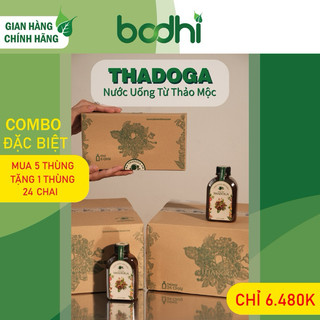 Thadoga - nước uống từ thảo mộc dành cho gan