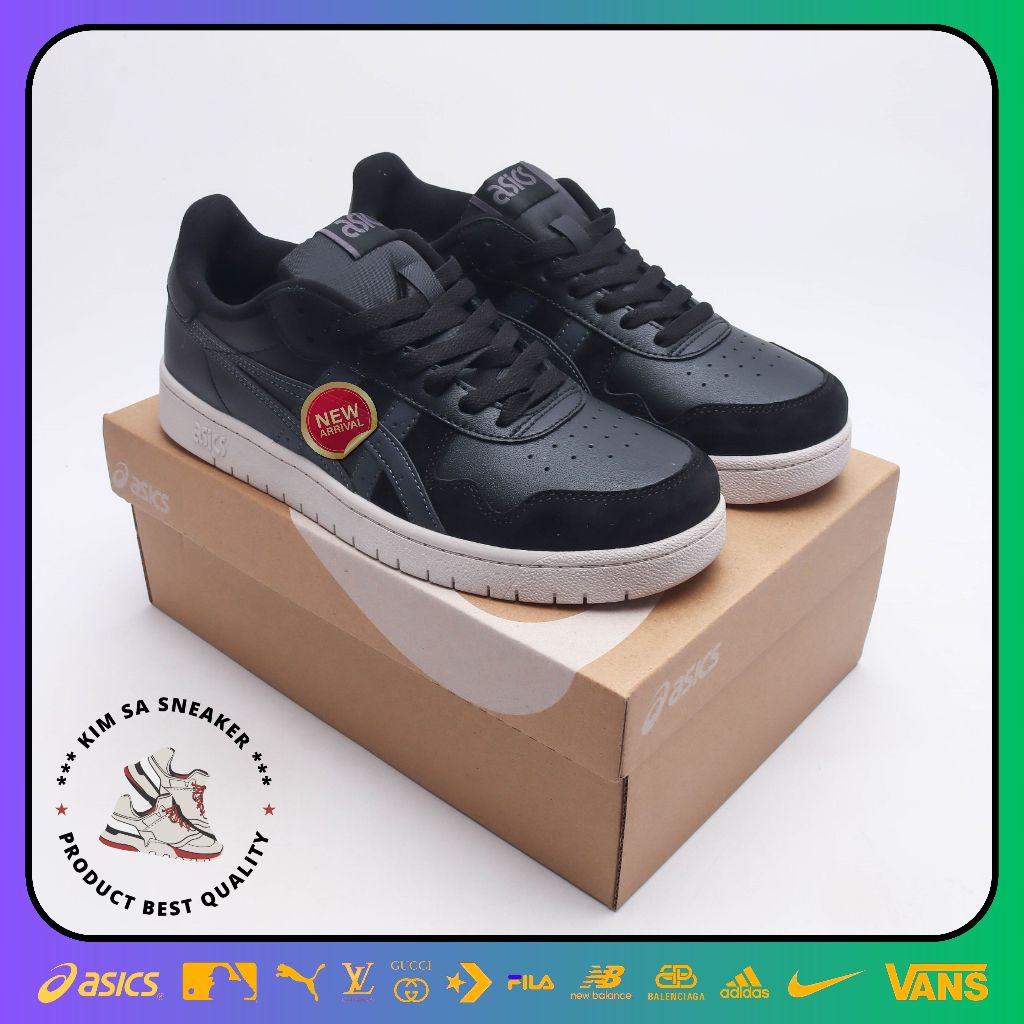 Giày _Asics Japan S 'Black Graphite Grey' 1201A695_[Sneaker].