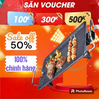 Bếp nướng điện không khói  Sunhouse SHD4607 công suất 1500w, mặt tráng men chống dính, bảo hành 12 tháng