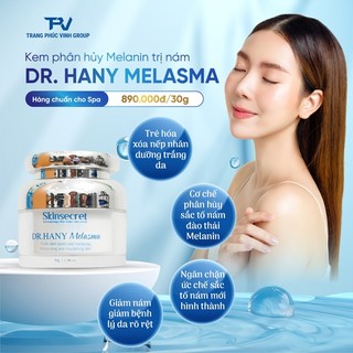 Kem phân hủy Melanin ngăn ngừa Nám – Dr. Hany Melasma