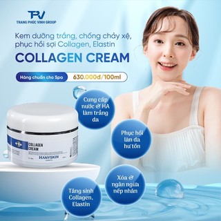 Kem dưỡng trắng chống chảy xệ, tăng sinh collagen HanySkin Collagen Cream