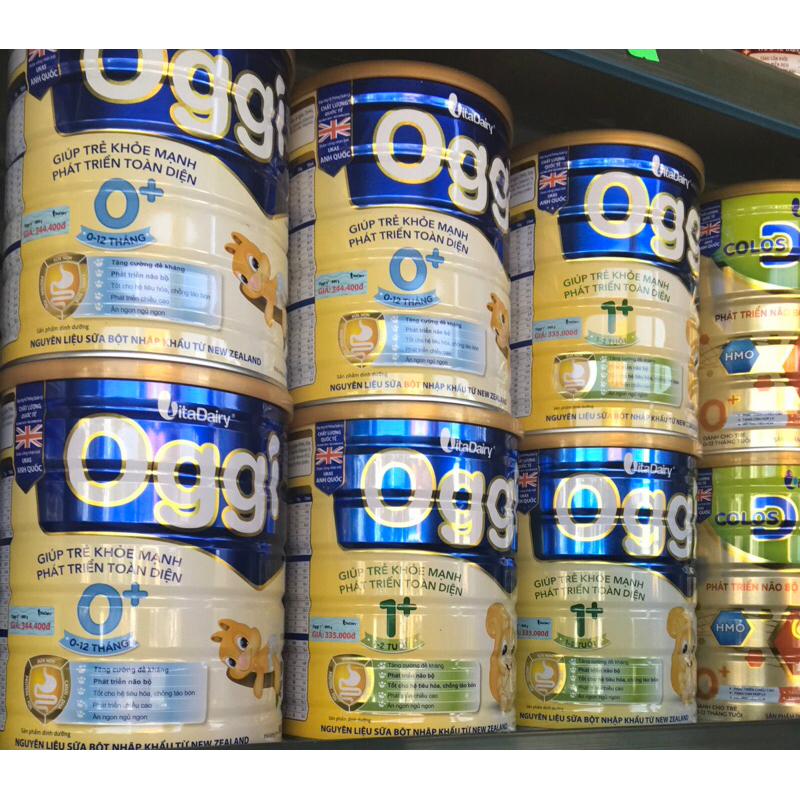 Sữa oggi 1+ 900g date 6/12/24