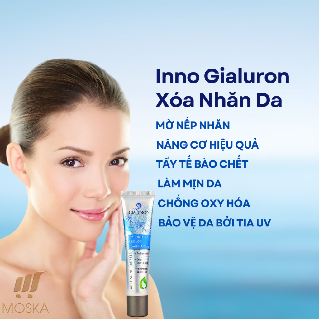 Kem Huyết Thanh Inno Gialuron Xóa Nhăn Da, Dưỡng Ẩm, Chống Lão Hóa Nga 40ML| Moska Shop