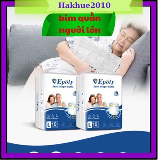 Bỉm quần người già Epoly chất lượng giá tốt combo 1-20-30 miếng M-L-XL