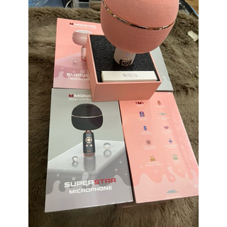 Micro karaoke kèm loa chính hãng monster m97 , 26w, bluetooth 5.0 , tws