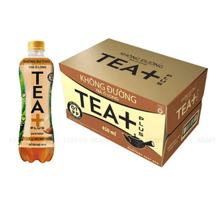 Thùng 24 chai trà ô long không đường tea+