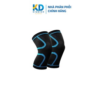 2 chiếc Băng bảo vệ đầu gối cao cấp Phụ Kiện Gym Aolikes Xỏ gối (2 cái) (7718).