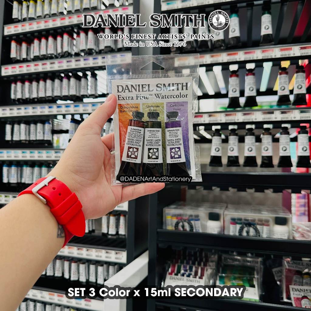 [DA ĐEN] Màu Nước Daniel Smith Secondary Set 15ml tubes