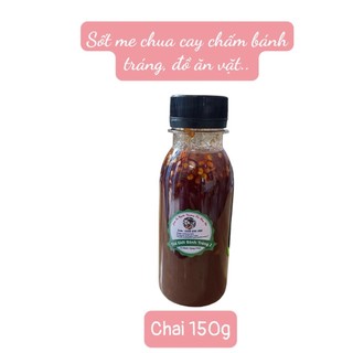 Chai 150g sốt me chua cay chấm đồ ăn, bánh tráng..