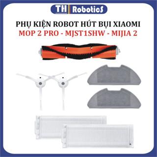 Phụ kiện Robot hút bụi Xiaomi Mop 2 Pro-MJST1SHW Lọc hepa , Khăn, Giẻ lau, Chổi giữa, Cuộn, Chổi cạnh .;