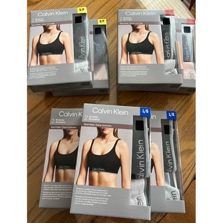 Bra thể thao CK nữ set 2 cái bill costco SML