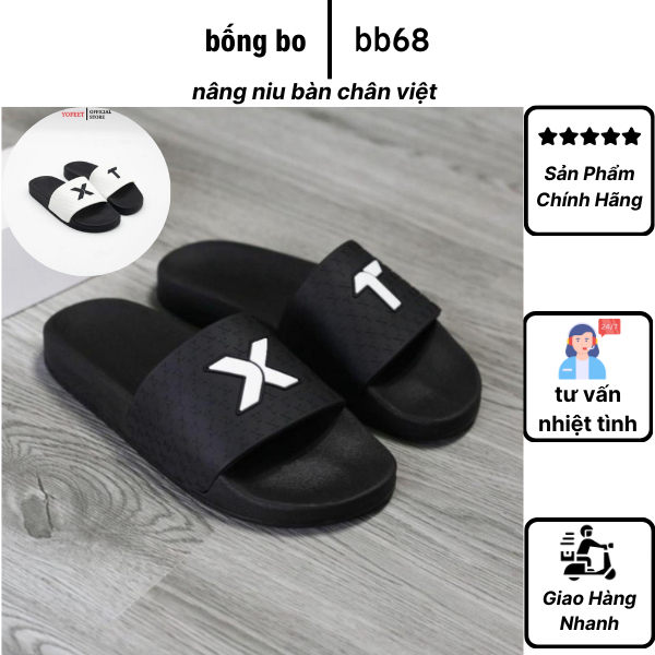 Dép Nam Nữ Quai Ngang Cao Cấp Mã XT-03 Thương Hiệu XT YOFEET - Nam Trần OFFICIAL Giỏi Trần