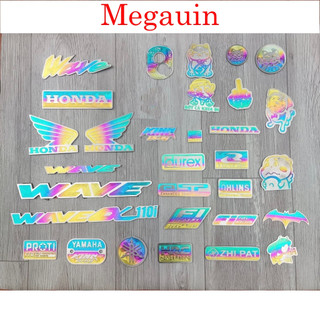 Logo tem sticker titan gr5 biker racing zhipat rcb wave a110