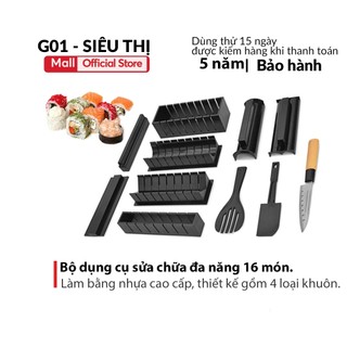 Bộ dụng cụ làm sushi 10 món
