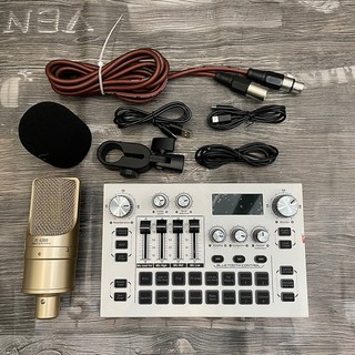 Mic thu âm | bộ combo sản phẩm sound card x7 kết hợp mic takstar k200 dùng để thu âm ,hát livestream