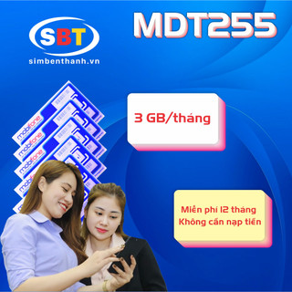 🟣📗 SIM DATA MOBIFONE MDT255, MDT350 (Simbenthanh.vn)
