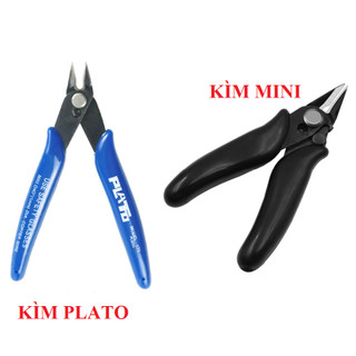 Kìm cắt chân linh kiện plato, 170 đen, mini đen, kìm cắt chân linh kiện