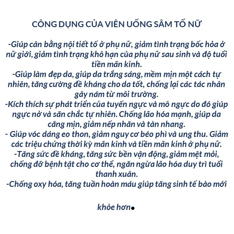 Hộp 3Lọ -Viên Uống Sâm Tố Nữ Placentra Estrogen Beauty Queen Diamond Gold Giúp Tăng Vòng Một  Cân Bằng Nội Tiết Tố Nữ