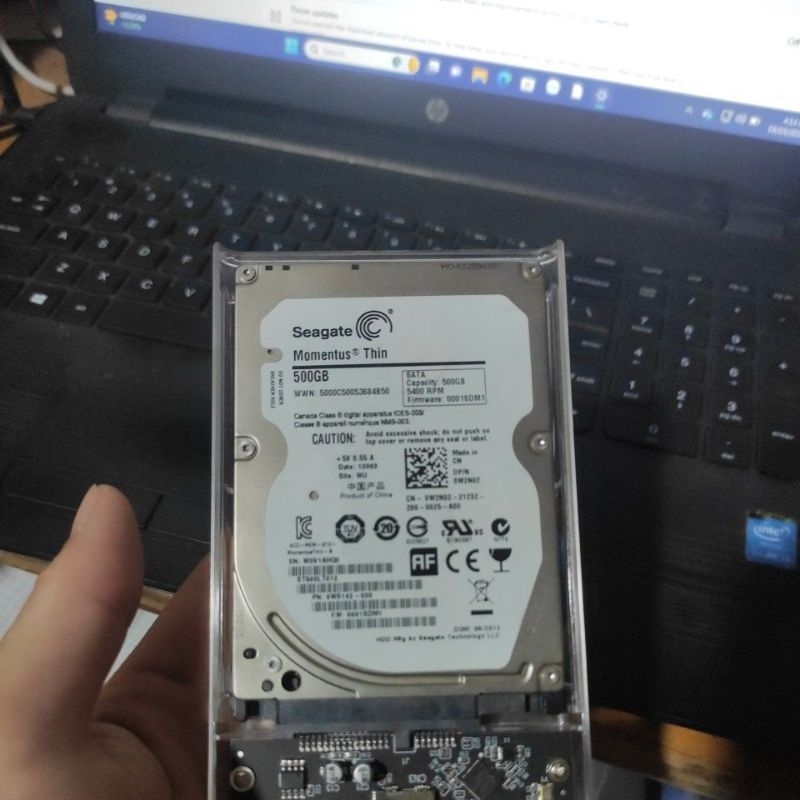 Ổ cứng HDD laptop tháo máy vẫn còn chạy tốt -Ổ cứng HDD laptop tháo máy vẫn còn chạy tốt