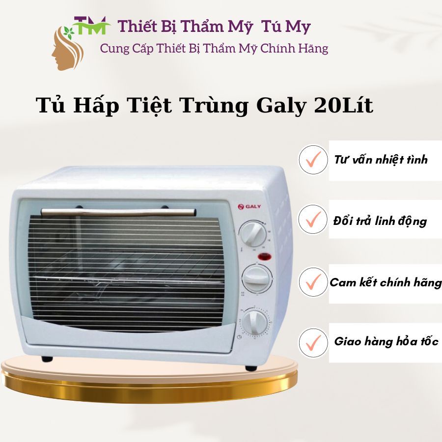 Tủ Hấp Sấy Galy 20Lít ,Sấy Nóng Lên Đên 250 Độ Tiệt Trùng Dụng Cụ Y Tế.