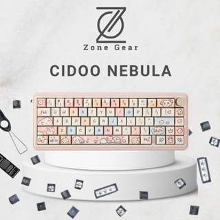 Bàn phím cơ CIDOO Nebula - Hỗ trợ VIA - Led RGB - Mạch xuôi